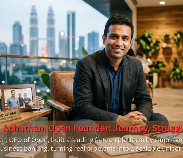Meet Anish Achuthan, Open Founder: Journey, Struggles, Lessons