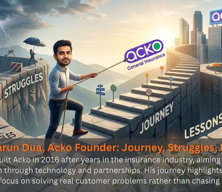 Meet Varun Dua, Acko Founder: Journey, Struggles, Lessons