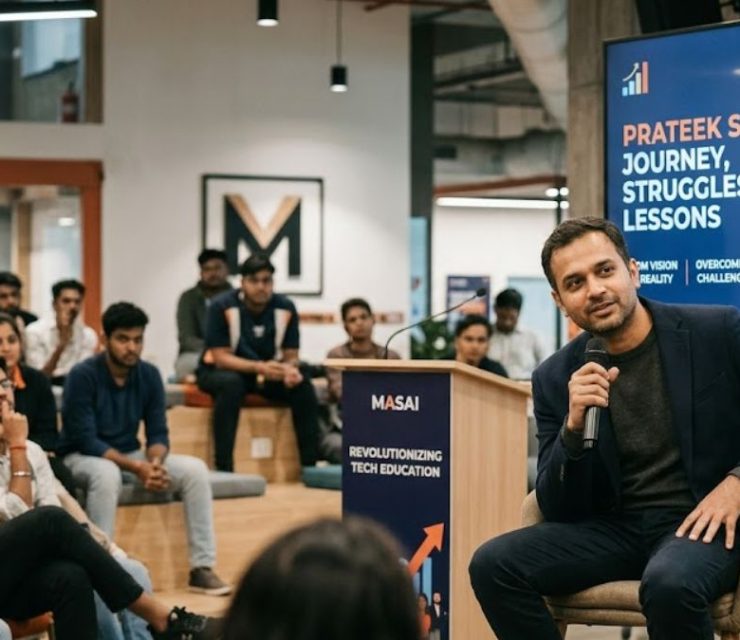 Meet Prateek Shukla, Masai School Founder: Journey, Struggles, Lessons
