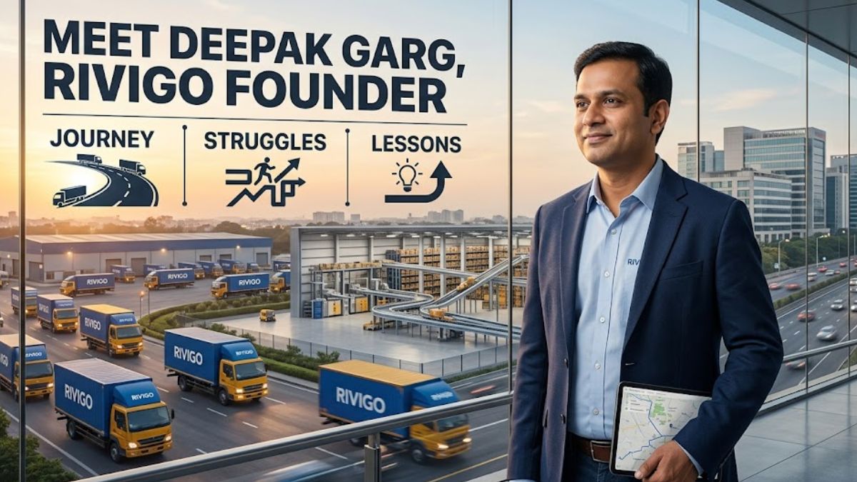 Meet Deepak Garg, Rivigo Founder: Journey, Struggles, Lessons