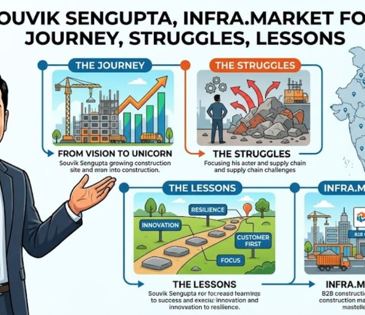 Meet Souvik Sengupta, Infra.Market Founder: Journey, Struggles, Lessons
