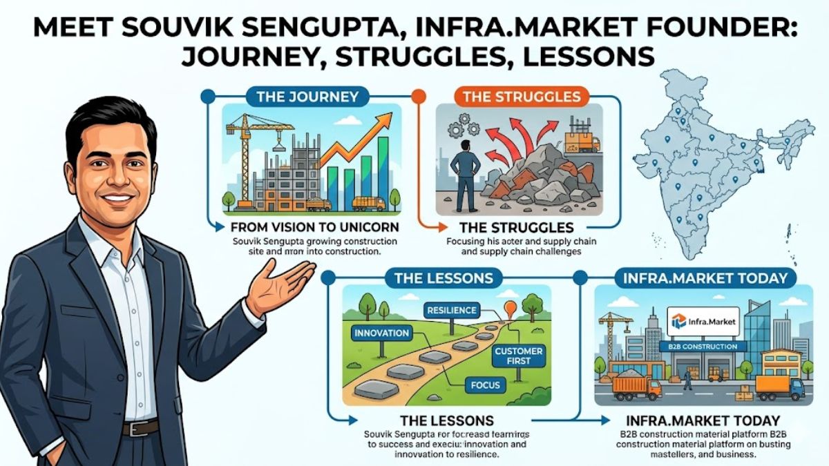 Meet Souvik Sengupta, Infra.Market Founder: Journey, Struggles, Lessons