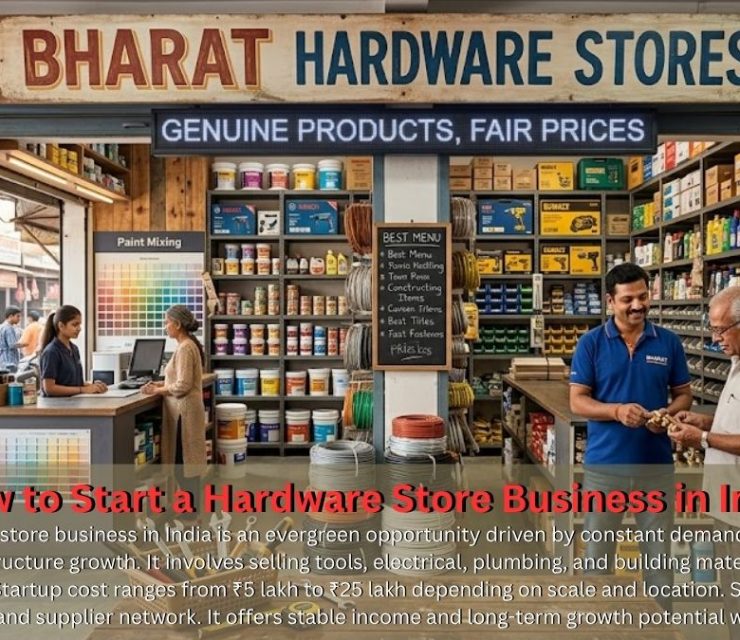 How to Start a Hardware Store Business in India