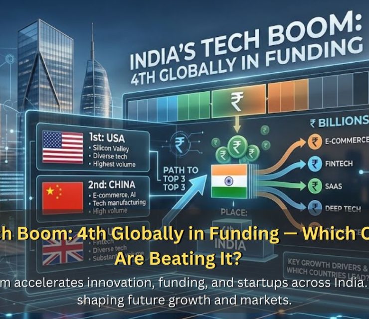 India’s Tech Boom: 4th Globally in Funding — Which Countries Are Beating It?