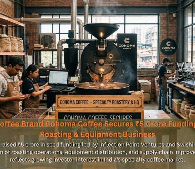 Specialty Coffee Brand Cohoma Coffee Secures ₹5 Crore Funding to Expand Roasting & Equipment Business