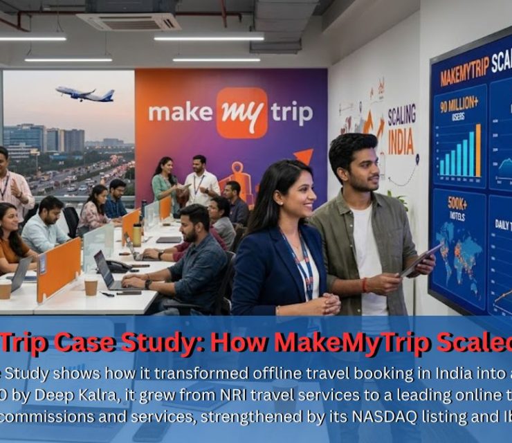 How MakeMyTrip Scaled in India: A Complete Case Study on Its Success