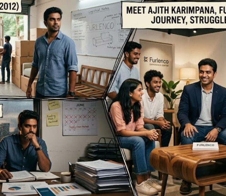 Meet Ajith Karimpana, Furlenco Founder: Journey, Struggles, Lessons