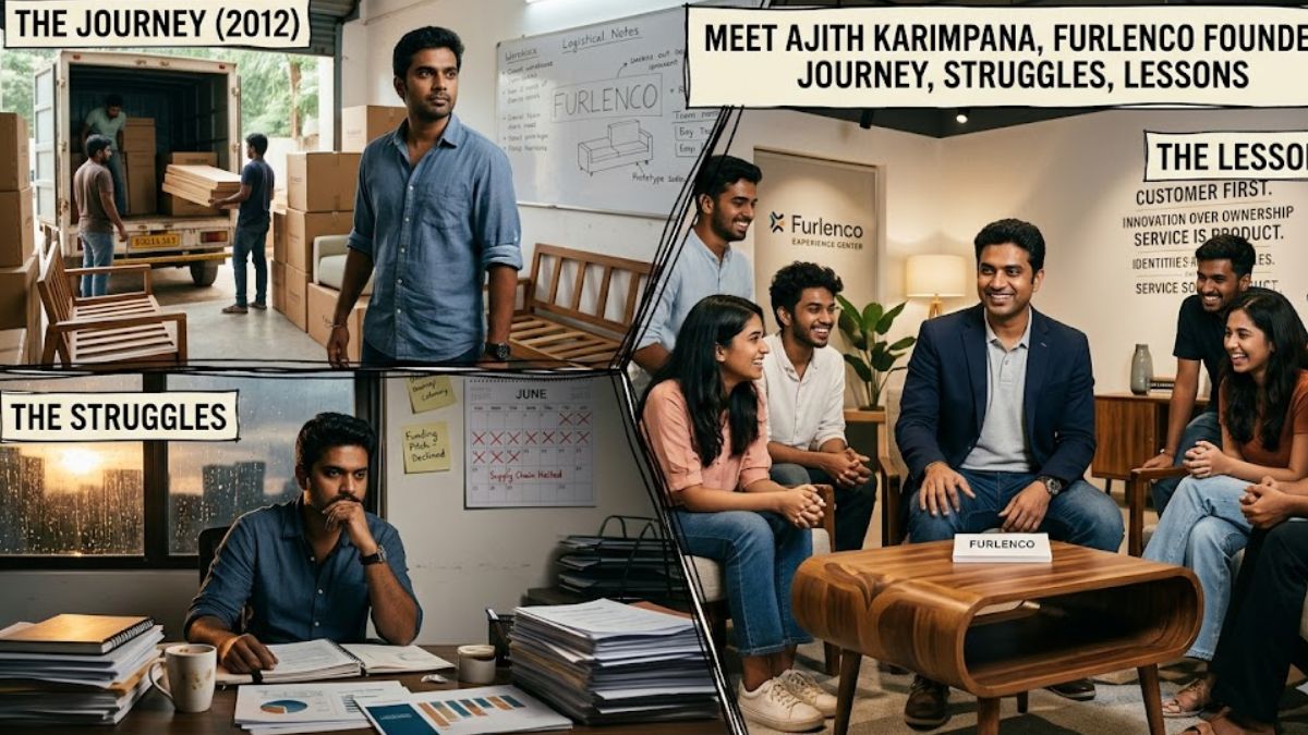 foundlanes-Meet Ajith Karimpana, Furlenco Founder: Journey, Struggles, Lessons-Information for the audience