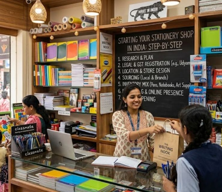 How to Start a Stationery Shop in India