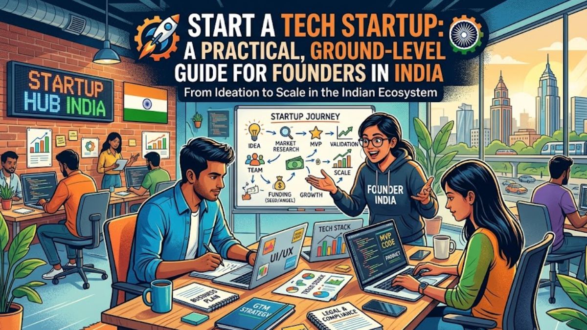 Start a Tech Startup: A Practical, Ground-Level Guide for Founders in India