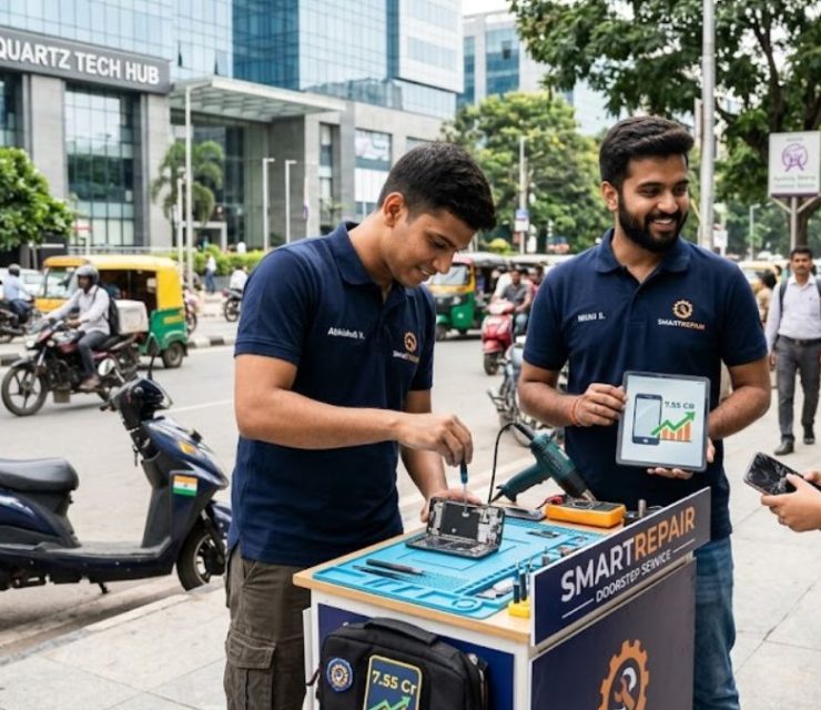 Ex-Blinkit Employees Raise ₹7.55 Crore in Funding to Build Doorstep Smartphone Repair Startup Disrupting India’s Tech Services Market